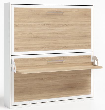 Lit escamotable horizontal superposé 90x180 STUDIO