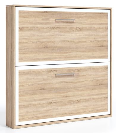 Lit escamotable horizontal superposé 90x200 LABELA - Haut de gamme