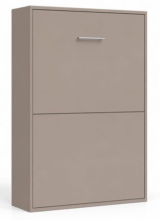 Lit escamotable vertical BANILA – Ultra compact 34,5 cm – Un vrai lit, un maximum d’espace