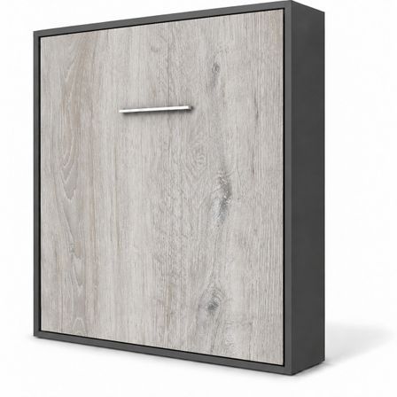Lit escamotable vertical KOLA – Compact 34,5 cm – Sommier inclus & ouverture assistée