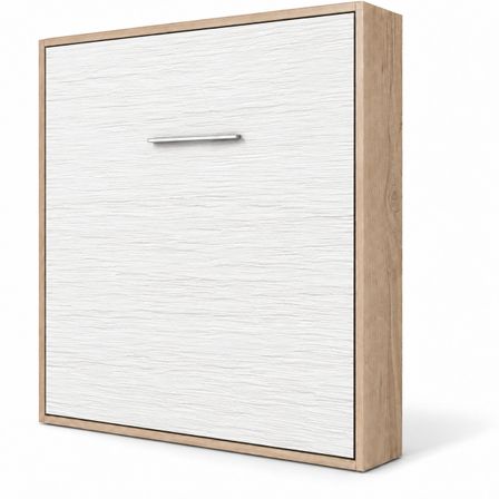 Lit escamotable vertical KOLA – Compact 34,5 cm – Sommier inclus & ouverture assistée