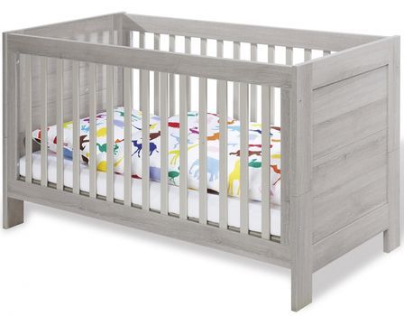Lit évolutif Bois Gris cendré Somnio