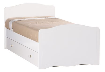 Lit junior Folio Blanc Sauthon 90x190