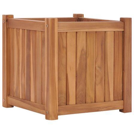 Jardinière 40x40x40 cm Bois de teck solide