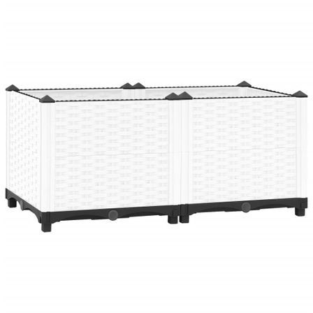 Lit surélevé 80x40x38 cm Polypropylène