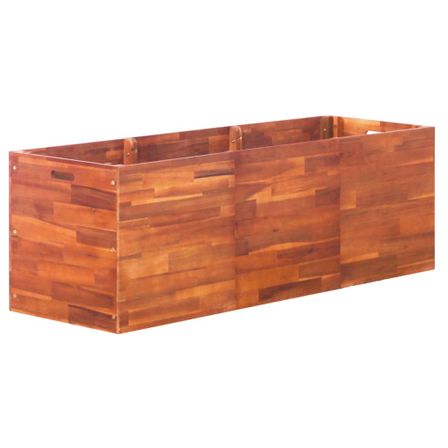 Jardinière Bois d'acacia 150x50x50 cm