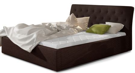 Lit tissu capitonné Venizia