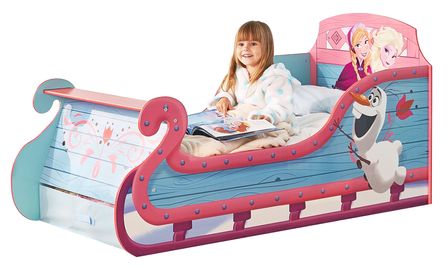 Lit traineau Reine des Neiges