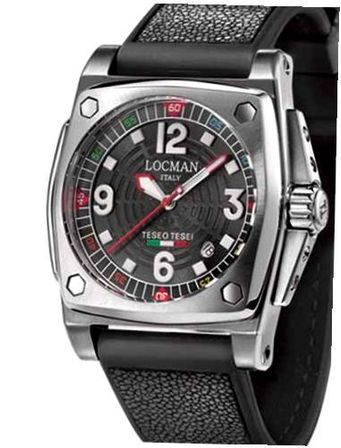 Locman Marina Militare Teseo Tesei Autom Titanium & Ss Case 50mm Gulachat Strap Wr 300mt Limited Edition (n.°00037) 019000BK0009GAK