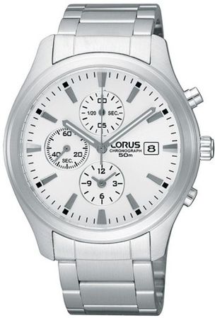 Lorus Urban - Chrono - Gent - Ss - Silver - Bracelet RF843CX9