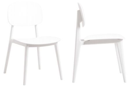 Lot de 2 chaises VALKO – Polypropylène