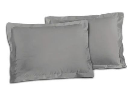 Lot de 2 taies d'oreillers 100% coton Laury - Confort et élégance