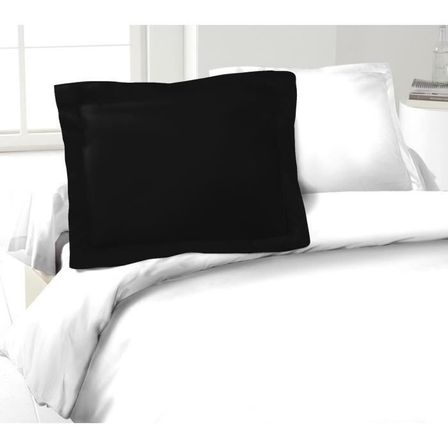 Lot de 2 taies d'oreillers 100% coton Laury - Confort et élégance