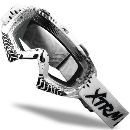 Lunette cross blanche taile unique Compétition