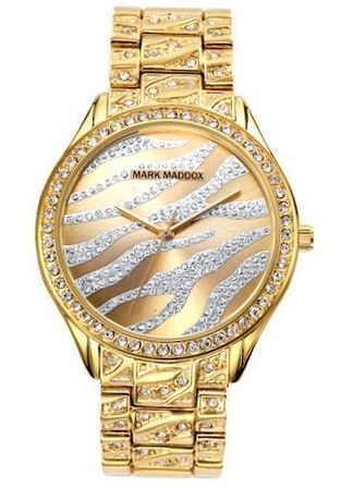 Mark Maddox Golden Chic. 38 Mm. Quartz. Date. Wr 30 Meters MM6006-20