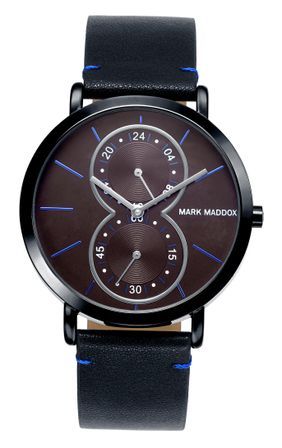 Mark Maddox Trendy Hc0012-47 . Leather/cuoio - Multifuncion - 41x47 Mm - Wr 3 Atm