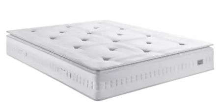 Matelas équilibré 18 cm mousse haute résilience et matelassage viscoélastique Adlann – Confort et durabilité