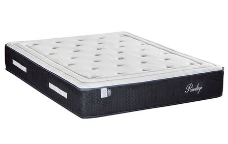 Matelas ferme 30 cm Privilège - A ressorts ensachés et mémoire de forme pour un confort inégalé