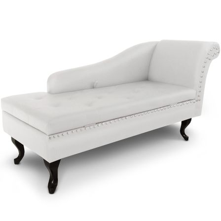Méridienne Chesterfield avec rangement