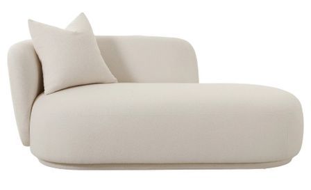 Méridienne MYKONOS – Tissu bouclette beige