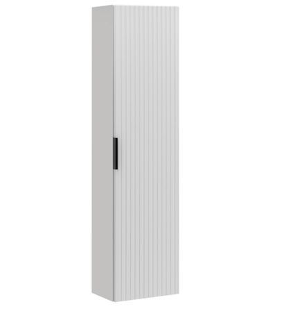 Meuble colonne suspendu de salle de bain ADEL 35 cm – Design rainuré