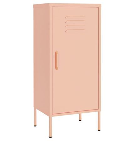 Meuble de rangement 1 porte Klako 42,5 cm - Acier mat