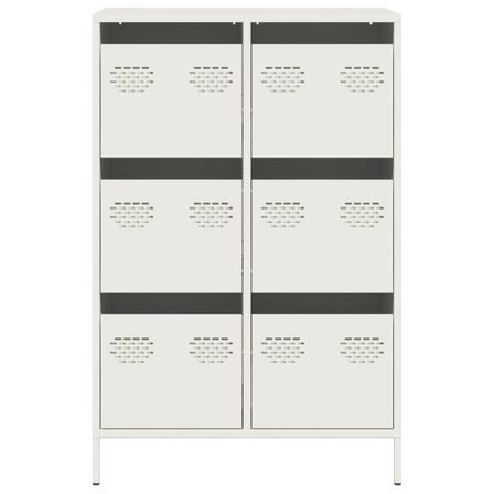 Meuble de rangement à casiers en acier Klavin 68 cm - Style industriel