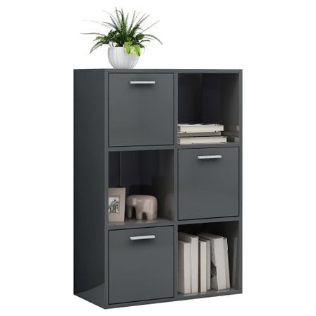 Meuble de rangement Doka 60 cm - 3 niches 3 portes
