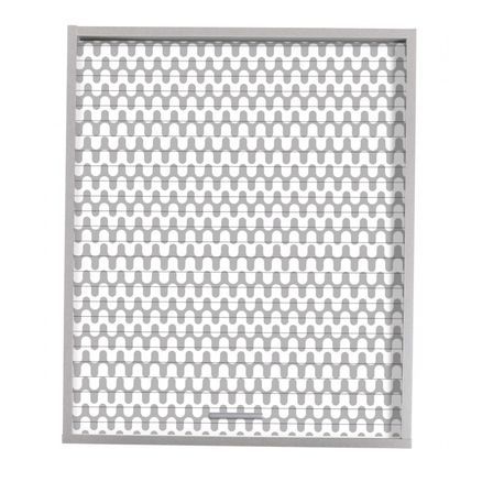 Meuble mural de cuisine gris à rideau KUMA 60 cm – Élément haut avec étagères réglables