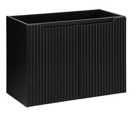 Meuble sous vasque suspendu 2 portes NOVA - Meuble salle de bain moderne