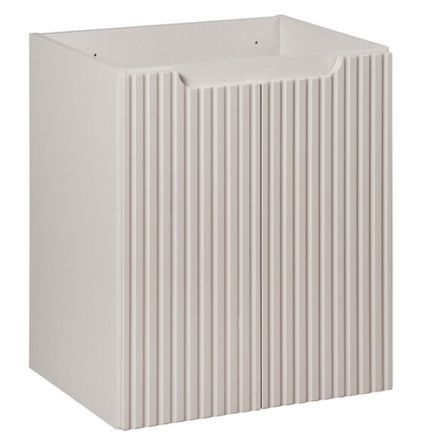 Meuble sous vasque suspendu 2 portes NOVA - Meuble salle de bain moderne