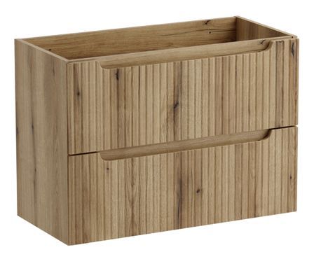 Meuble sous vasque suspendu 2 tiroirs NOVA – Meuble salle de bain moderne