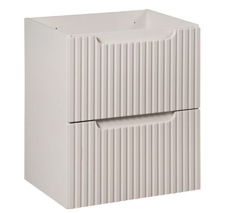 Meuble sous vasque suspendu 2 tiroirs NOVA – Meuble salle de bain moderne