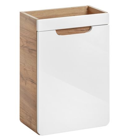 Meuble sous vasque suspendu ARUBA 1 porte – Pour vasque encastrable
