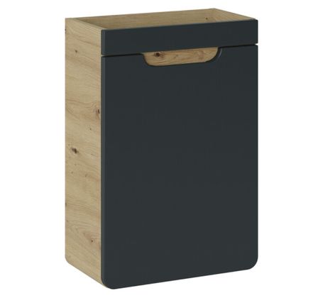 Meuble sous vasque suspendu ARUBA 1 porte – Pour vasque encastrable