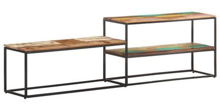 Meuble TV 180x30x50 cm Bois de récupération massif