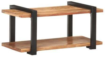 Meuble TV 90x40x40 cm Bois d'acacia solide