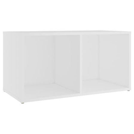 Meuble TV Blanc 72x35x36,5 cm