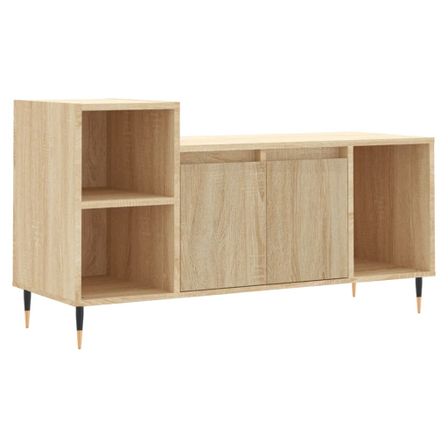 Meuble TV Chêne sonoma 100x35x55 cm Bois d'ingénierie