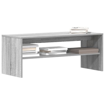 Meuble TV Sonoma gris 100x40x40 cm Bois d'ingénierie