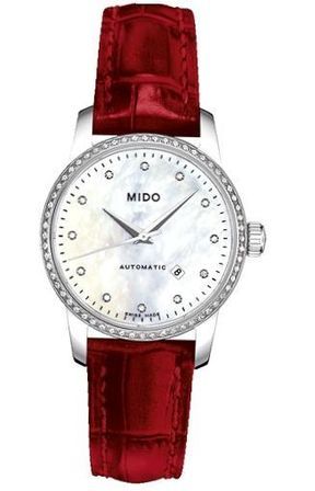 Mido Baroncelli Ii Lady Automatic Data 29mm Swiss Made M7602.4.69.7