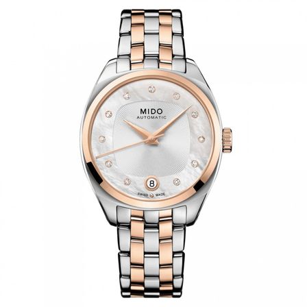 Mido Belluna Royal 11 Diamonds 0.055ct Power Reserve 80 H M024.307.22.116.00