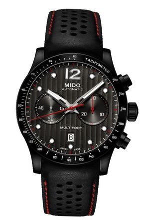Mido Multifort Automatic Chrono Tachymeter 42mm Aluminium Bezel Swiss Made M025.627.36.061.00