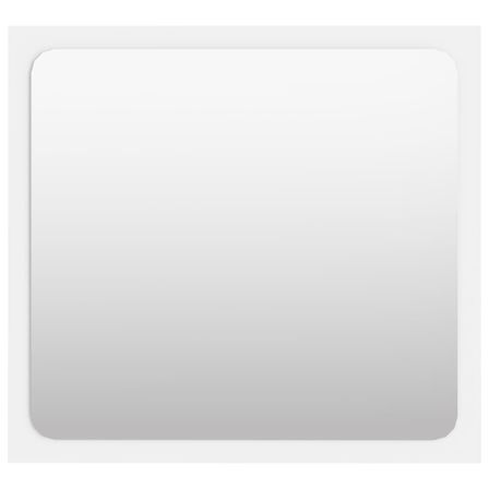 Miroir de salle de bain Blanc 40x1,5x37 cm