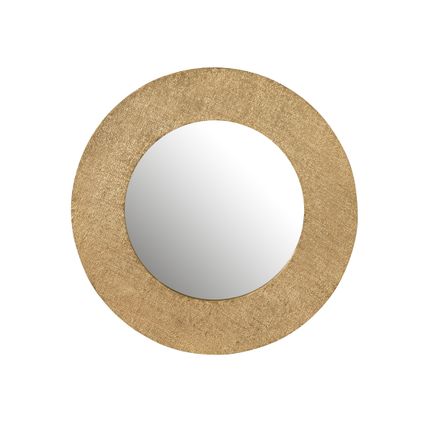 Miroir métal effet jute clair Alier D 70 cm