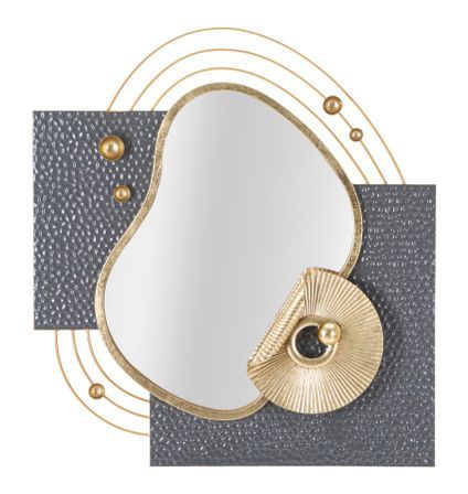 Miroir mural art 80x7x72,4 cm