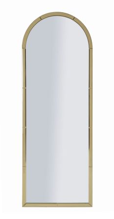 Miroir mural baku gold cm 55x2x150 (dimensions intérieures du miroir cm 49x144)