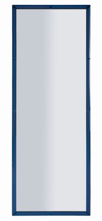 Miroir mural bleu berlin cm 55x2x150 (dimensions intérieures du miroir cm 49x143,5)