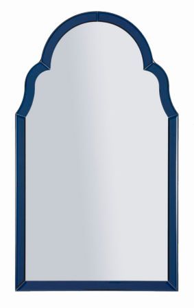 Miroir mural bleu tangier cm 47x1x80 (dimensions intérieures du miroir cm 41x74)