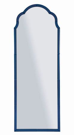 Miroir mural bleu tangier cm 55x2x150 (dimensions intérieures du miroir cm 49x144)